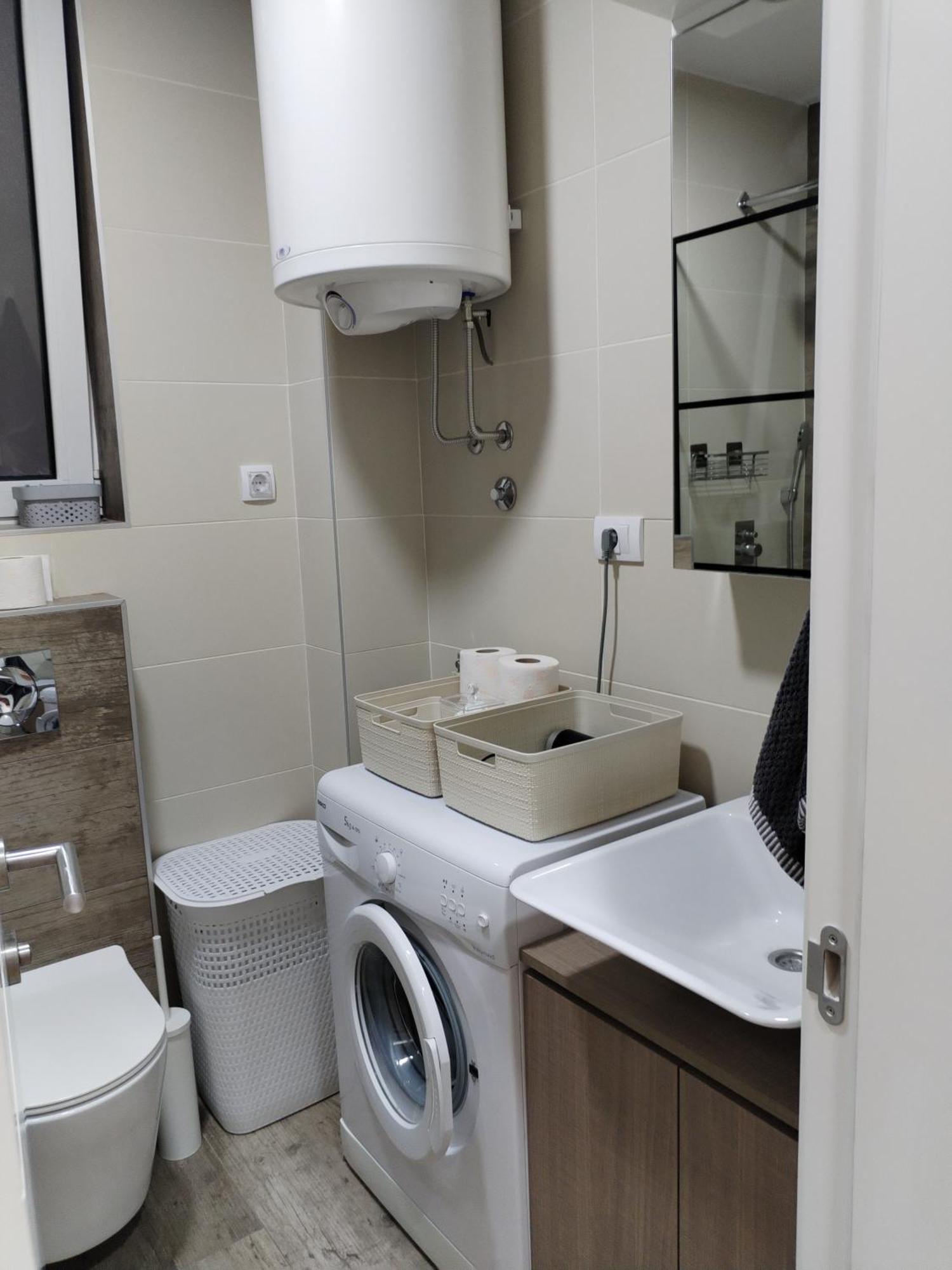 Apartamento City Lights Lux Belgrado Exterior foto
