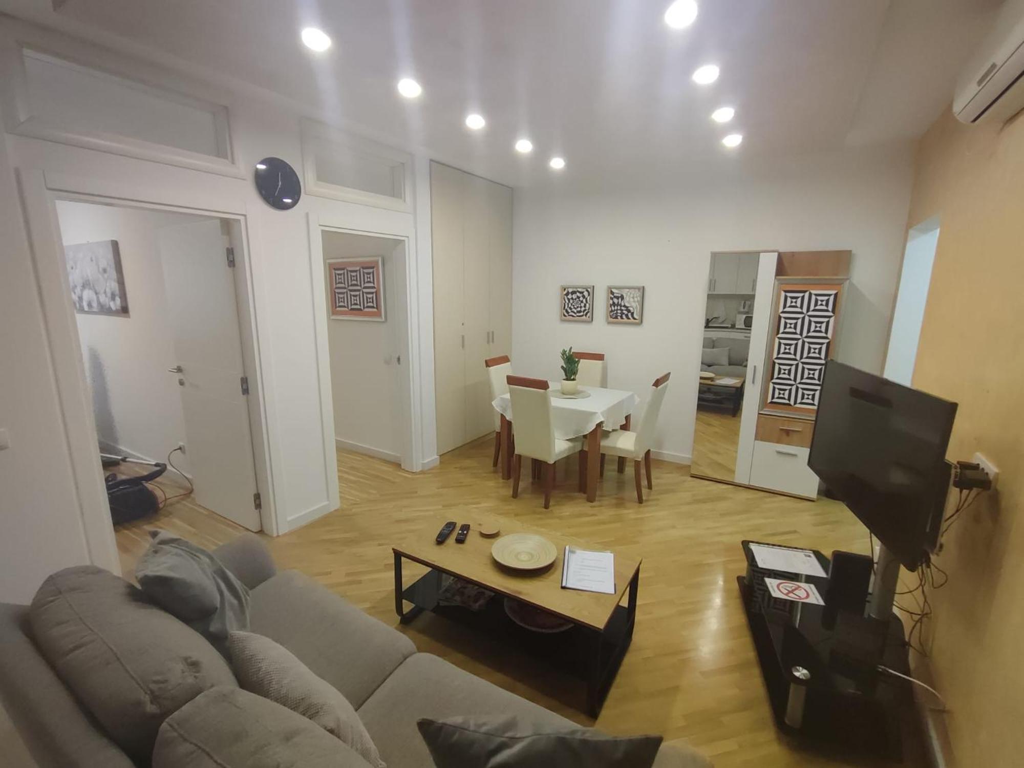 Apartamento City Lights Lux Belgrado Exterior foto